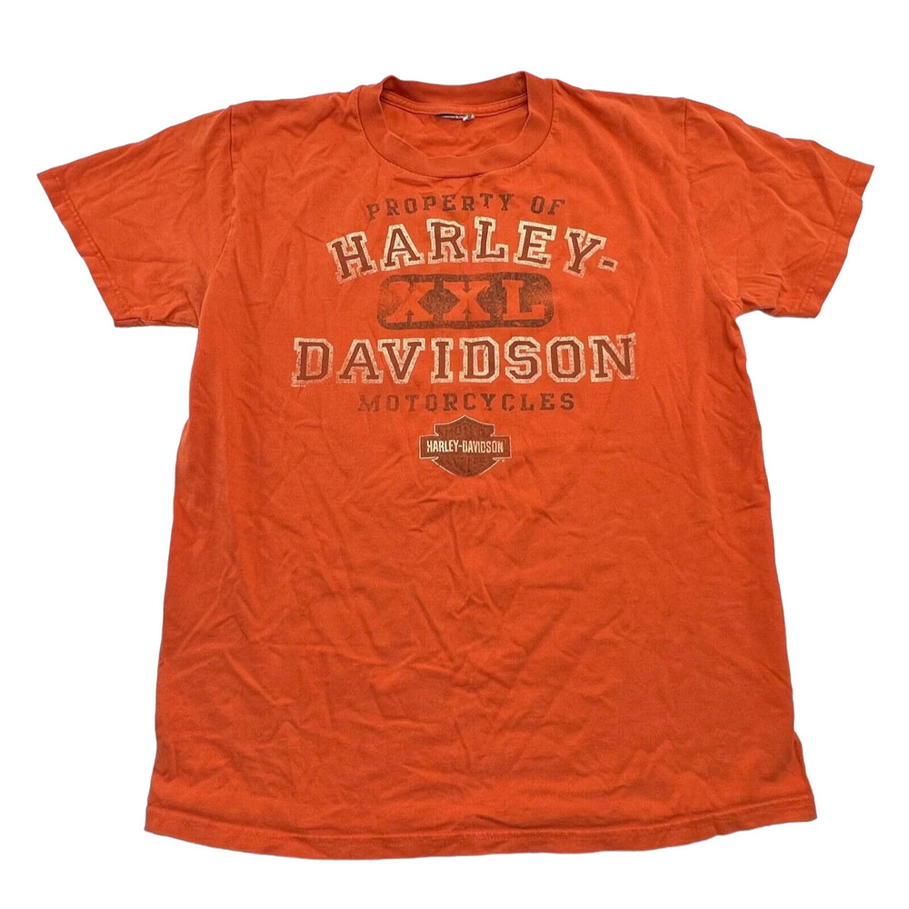 VTG Harley Davidson Motorcycles T Shirt Nacogdoches Texas Thunder USA L